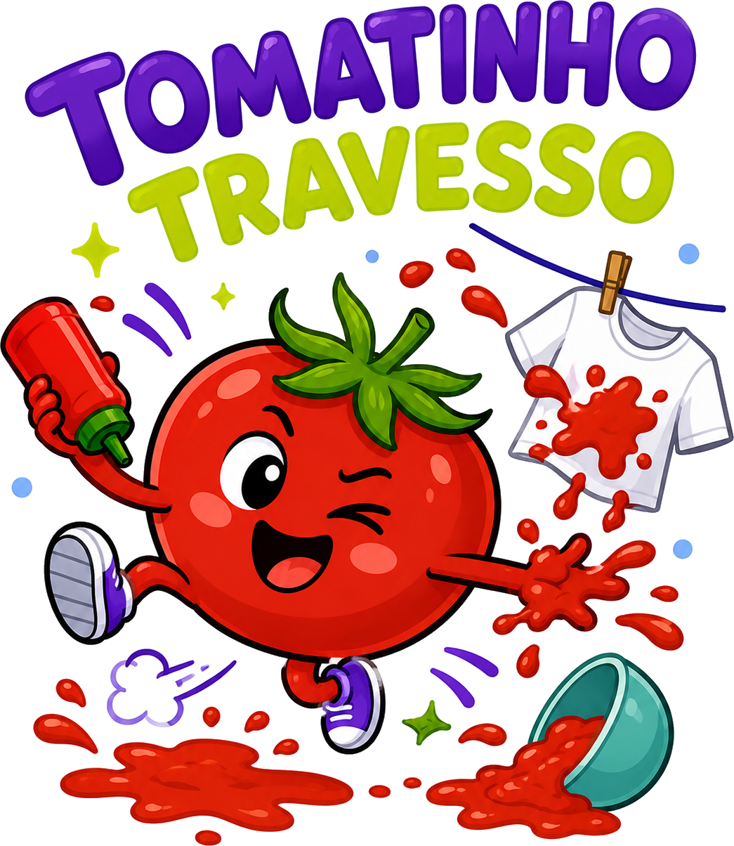 Personagem oficial Tomatinho Travesso
